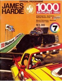 1982 Hardie-Ferodo 1000 Program